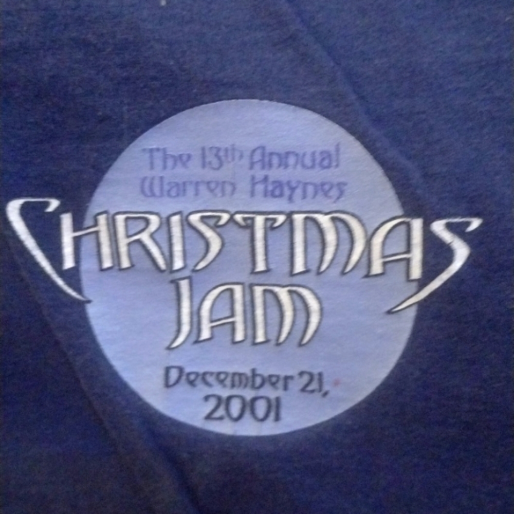 Vintage Warren Haynes Xmas Jam Shirt